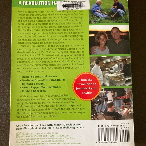 The Plant Pure Nation Cookbook 150 Recipes - Picture 2 of 2